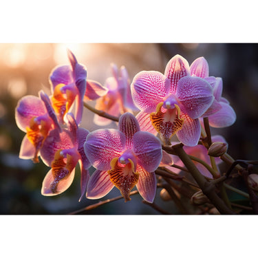 Purple Orchid Painting